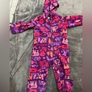 Columbia Fleece suit for baby.